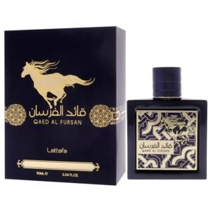 Lattafa Qaed Al Fursan UNLIMITED for Men Eau de Parfum Spray, 3.04 Ounce
